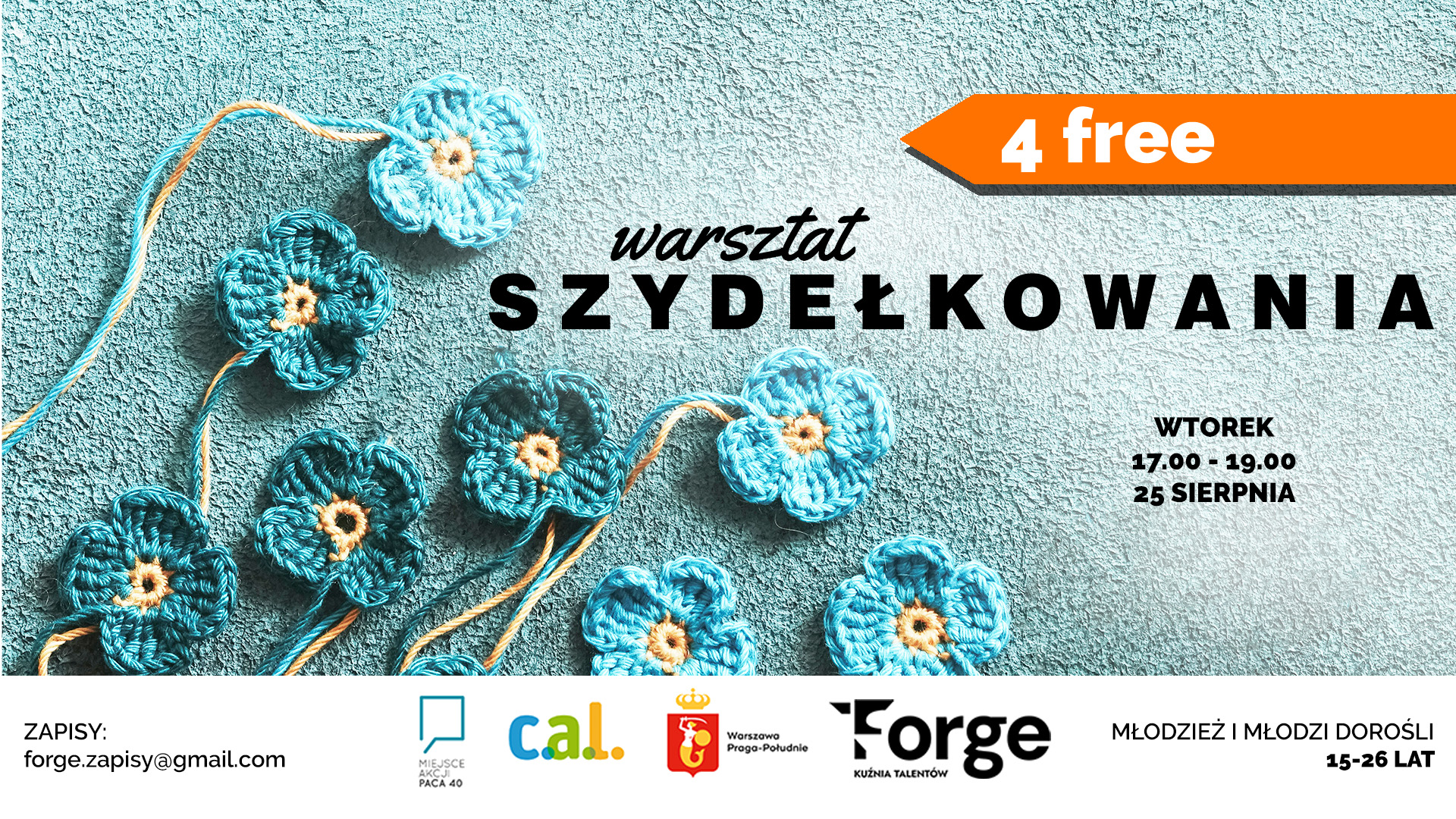 Warsztaty szydełkowania w FORGE vol.2