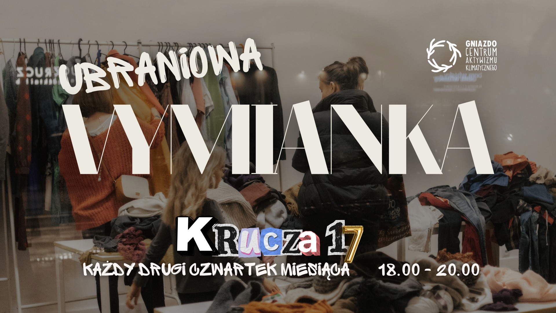 Wymianka Ciuchowa w Gnieździe | 13 sierpnia 2026 | Śródmieście | Wa…