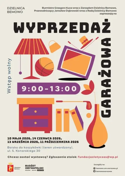Wyprzedaż garażowa w Dzielnicy Bemowo
