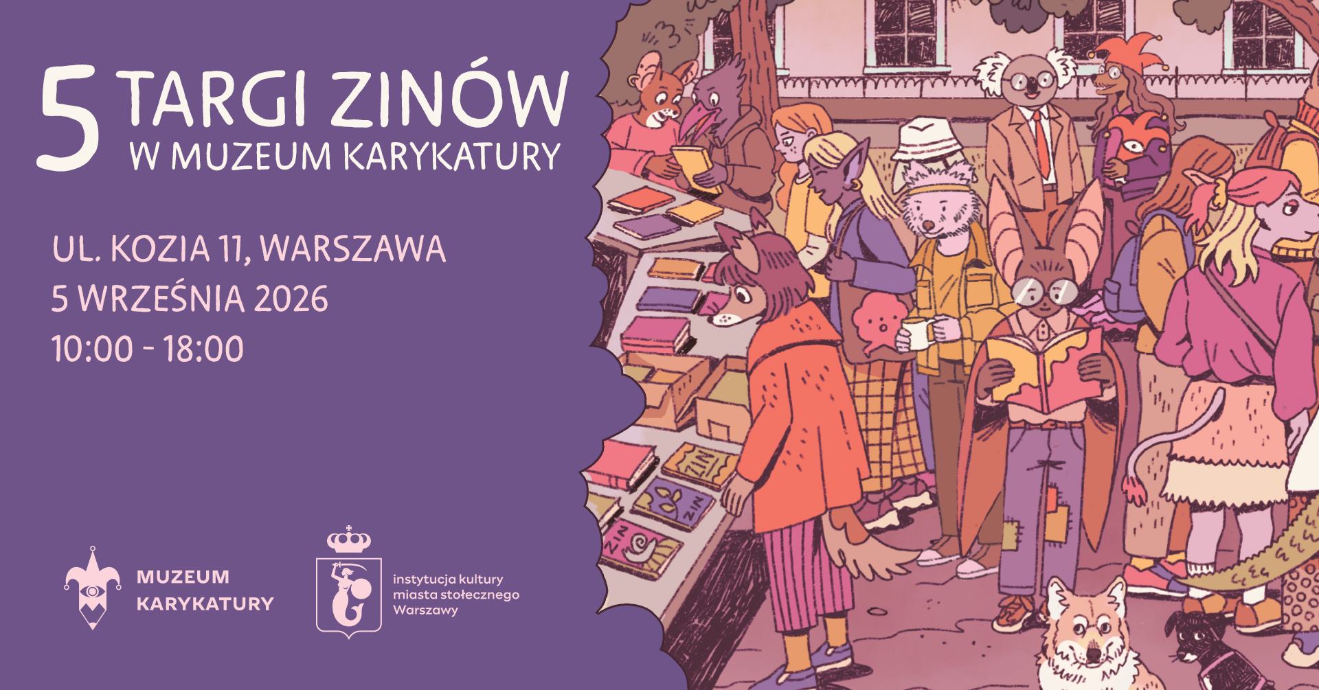 5. Targi Zinów w Muzeum Karykatury