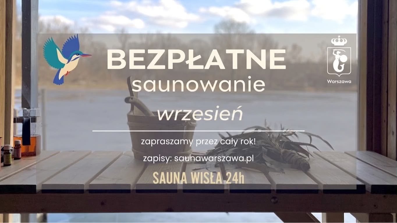 Bezpłatne saunowanie jesienią w Saunie Wisła