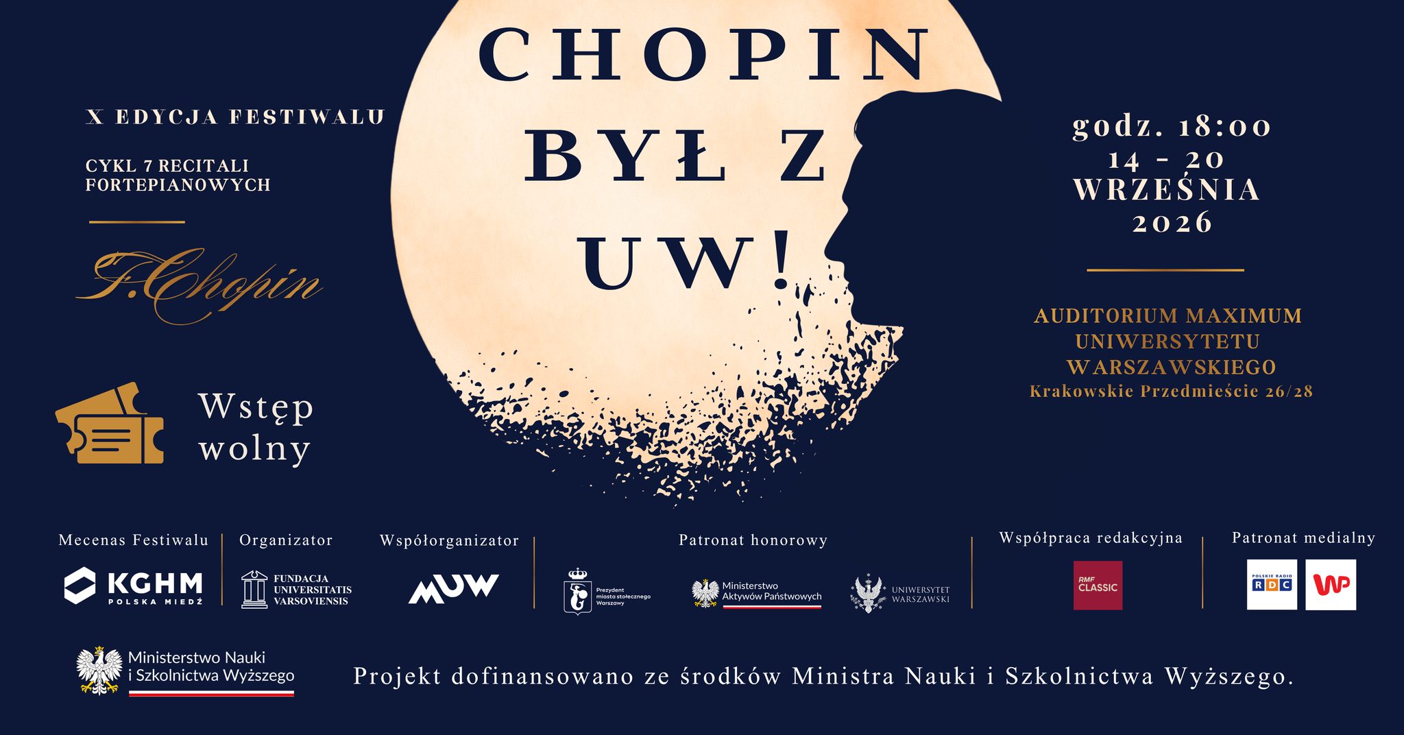 Chopin był z UW! X jubileuszowa edycja Festiwalu