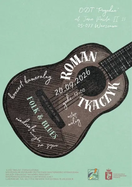 Koncert kameralny – Roman Tkaczyk