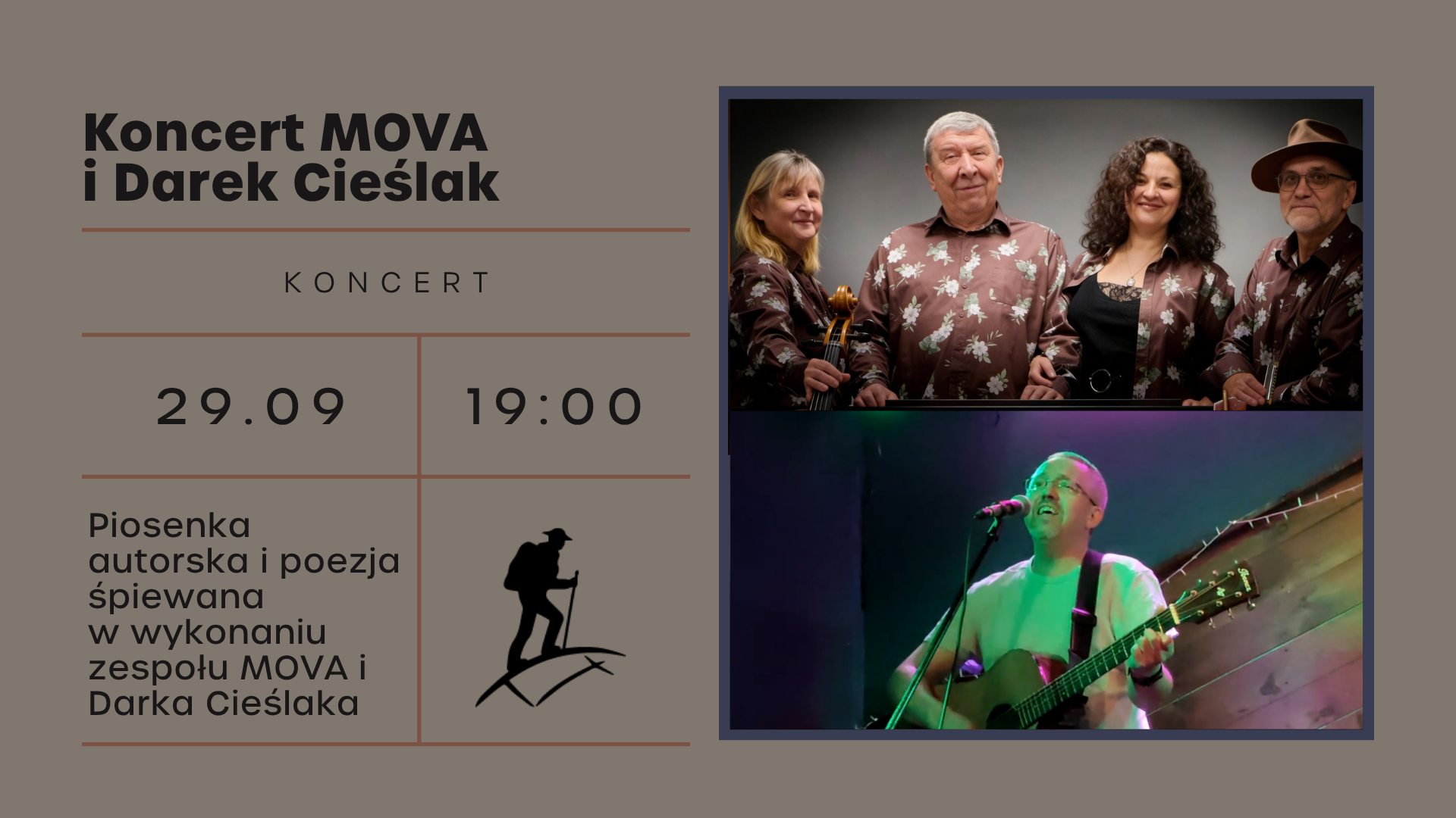 Koncert MOVA i Darek Cieślak