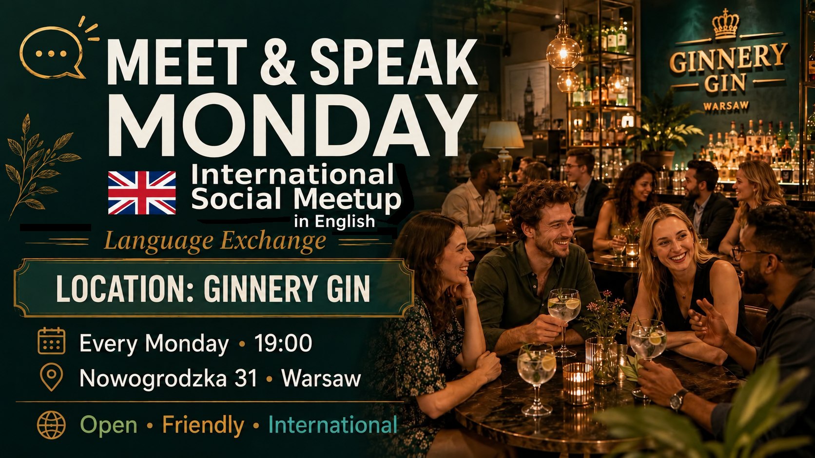 Meet & Speak Monday: English