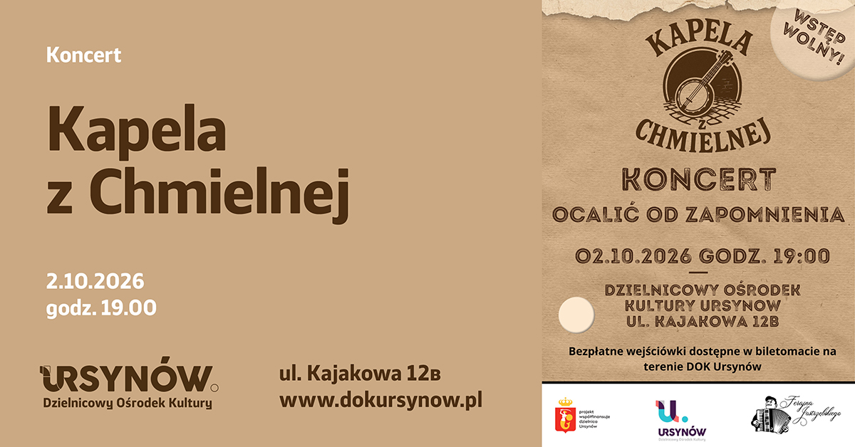 Ocalić od zapomnienia – Kapela z Chmielnej