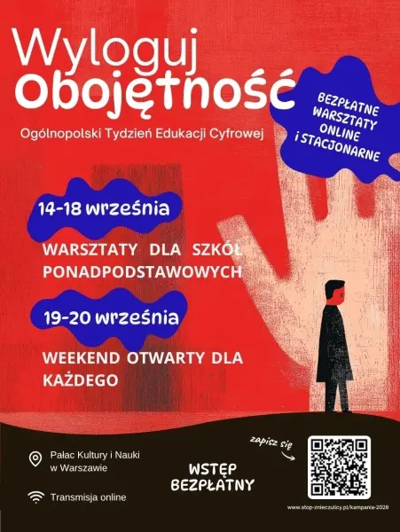 Ogólnopolski Tydzień Edukacji STOP Znieczulicy: Wyloguj Obojętność
