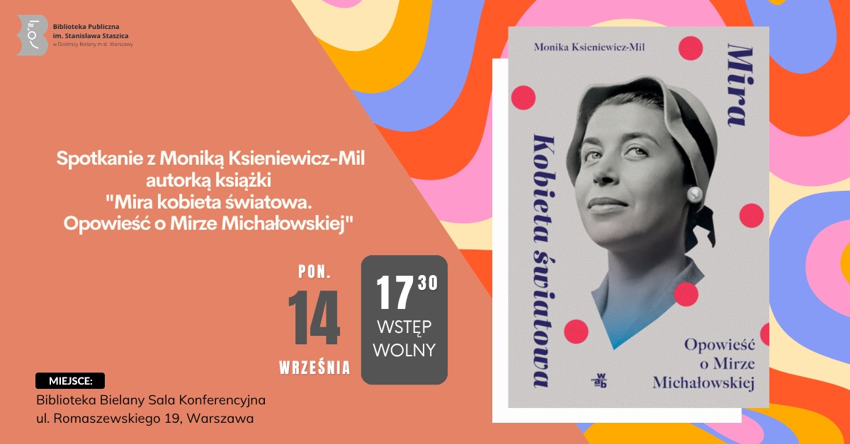 Spotkanie autorskie z Moniką Ksieniewicz-Mil