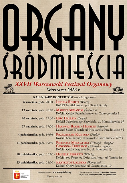Warszawski Festiwal Organowy „Organy Śródmieścia”