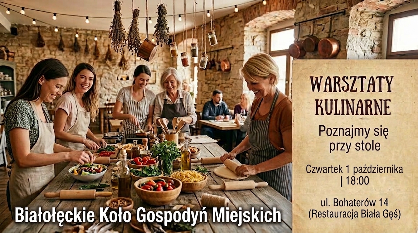 Warsztaty Kulinarne dla kobiet (Białołęckie Koło Gospodyń Miejskich)