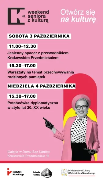 Weekend seniora z kulturą w Galerii DBK