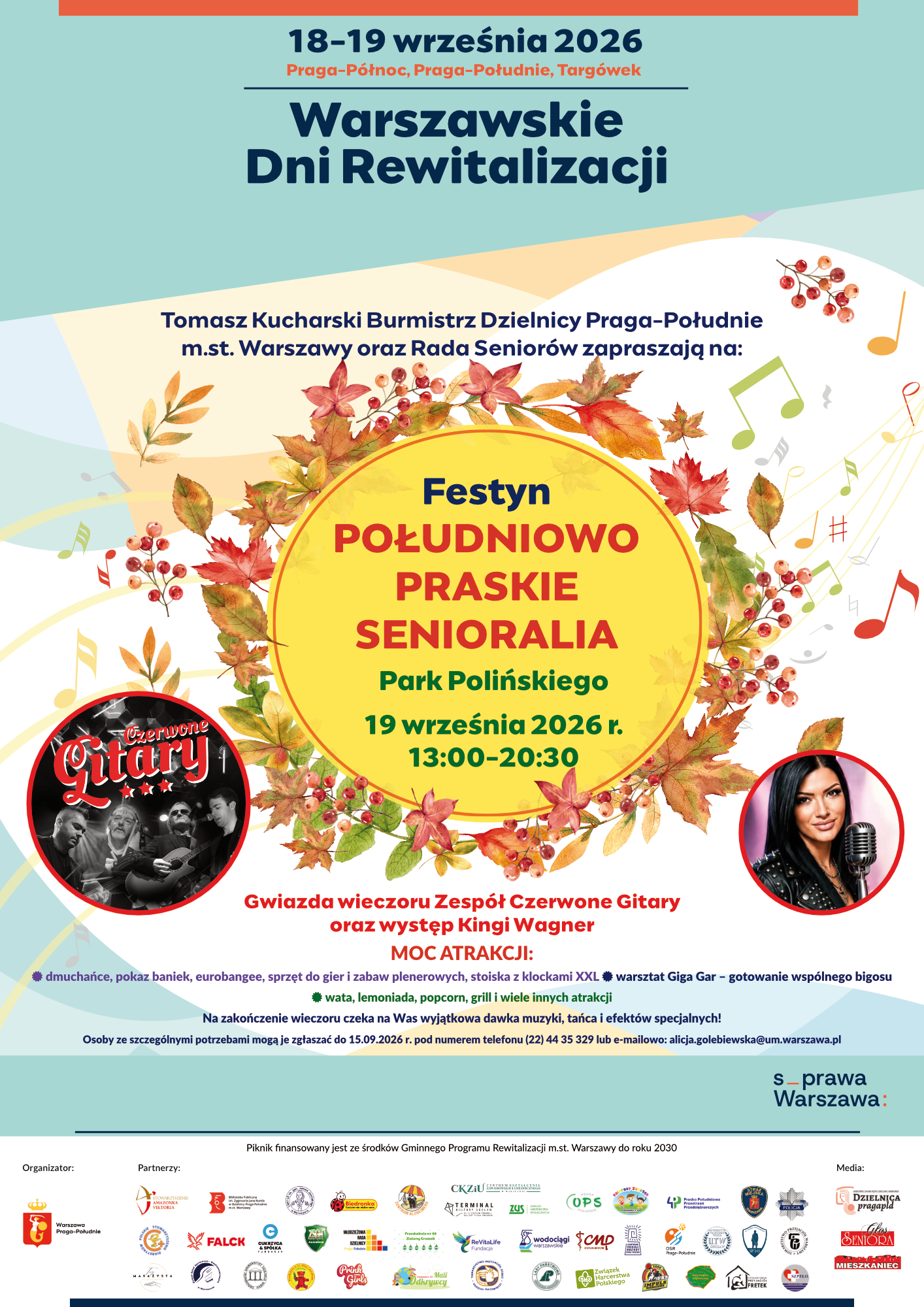 Wielki festyn międzypokoleniowy POŁUDNIOWO PRASKIE SENIORALIA