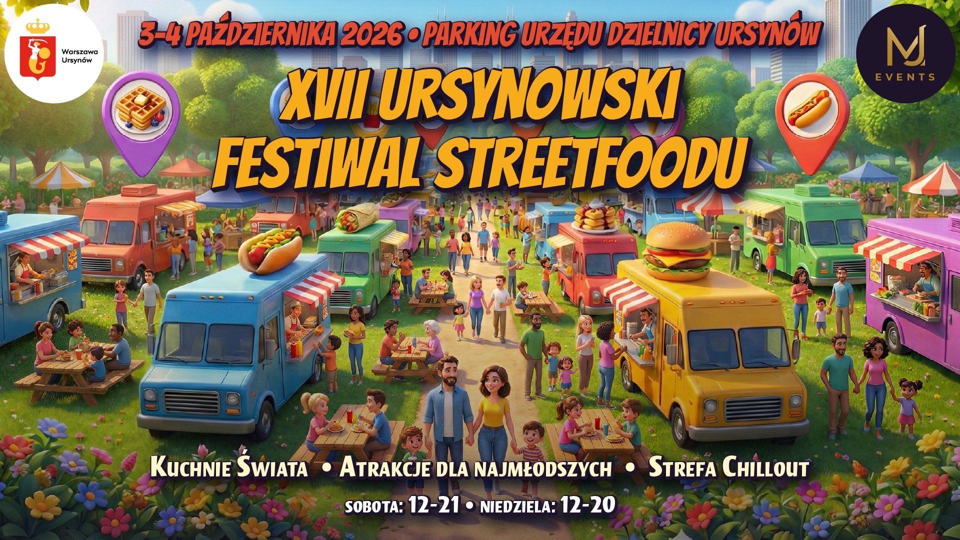 XVII Ursynowski Festiwal Streetfoodu x Zakończenie Sezonu