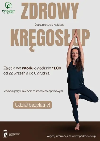Zdrowy Kręgosłup w Parku Kultury w Powsinie