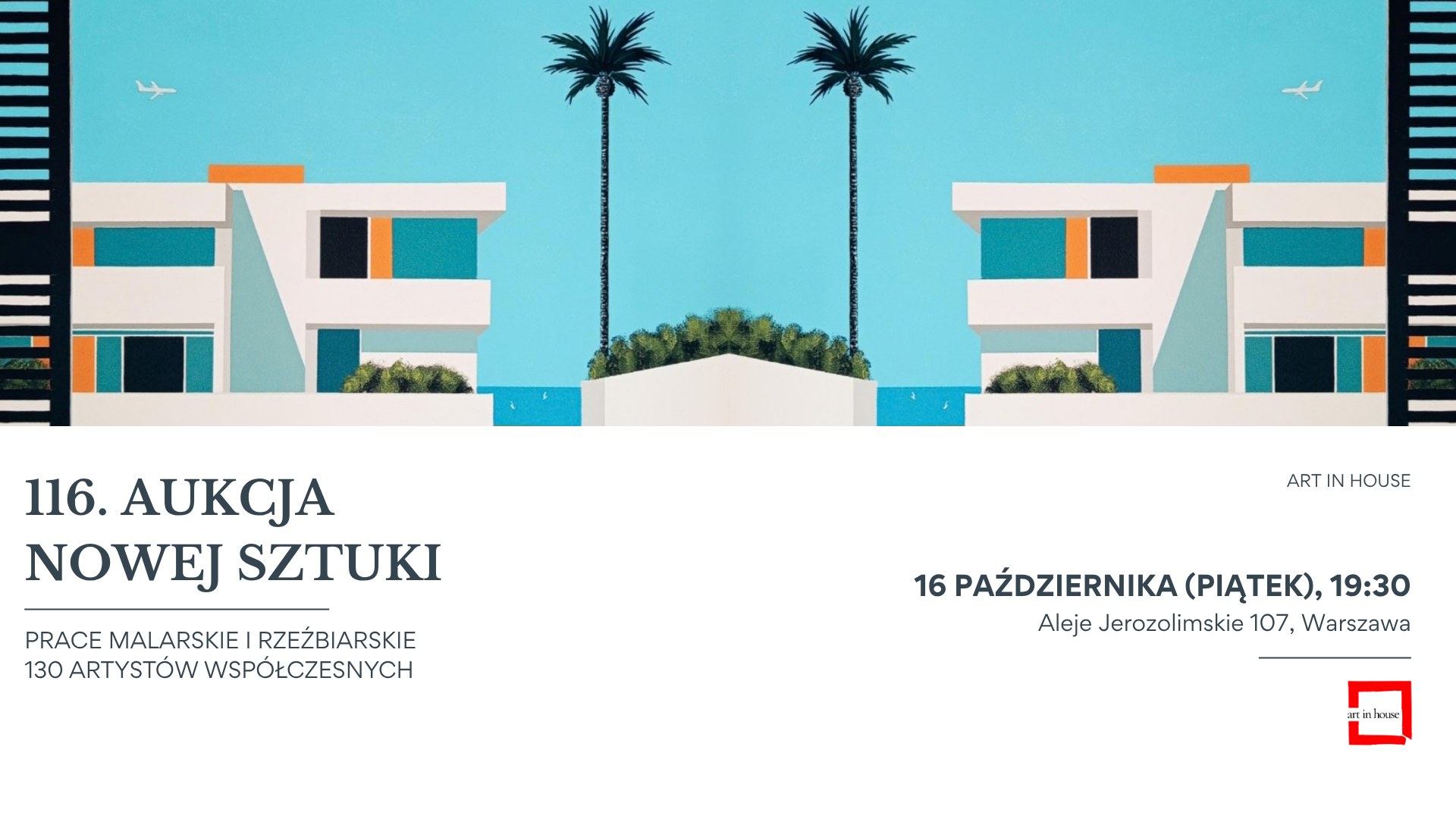 116. Aukcja Nowej Sztuki już 16 października w Art in House!
