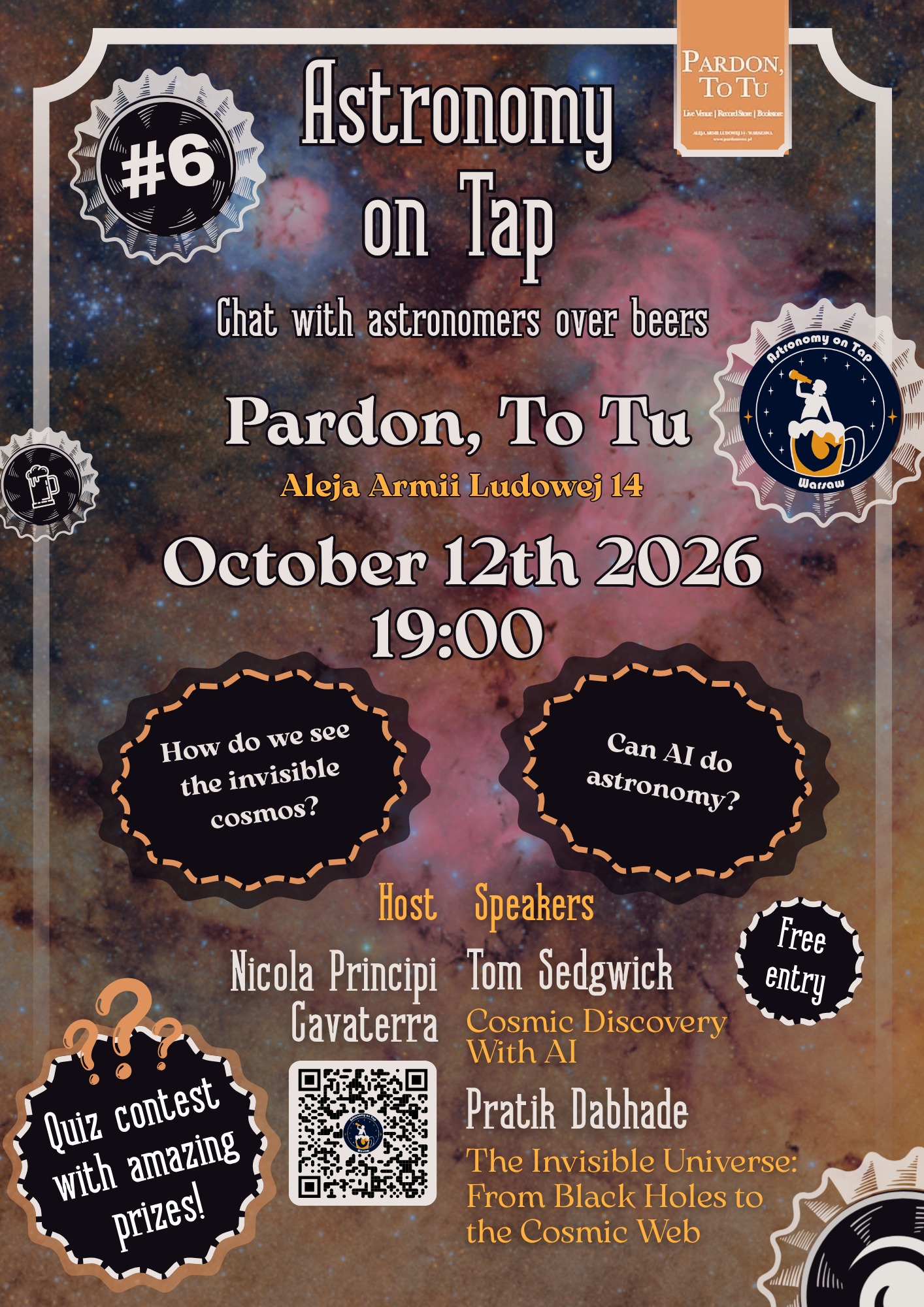 Astronomy on Tap Warsaw #6
