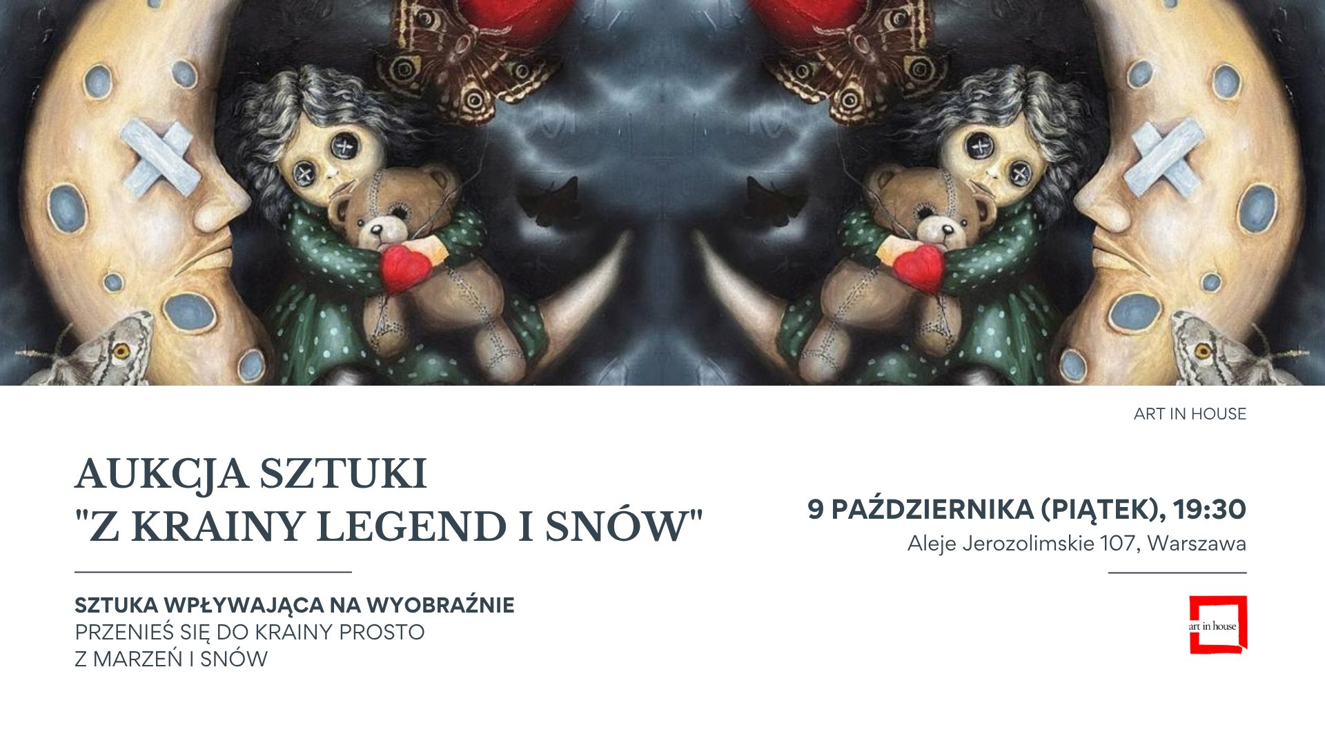AUKCJA SZTUKI „Z KRAINY LEGEND I SNÓW” w Art in House