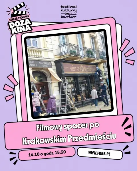 Filmowy spacer po Krakowskim Przedmieściu