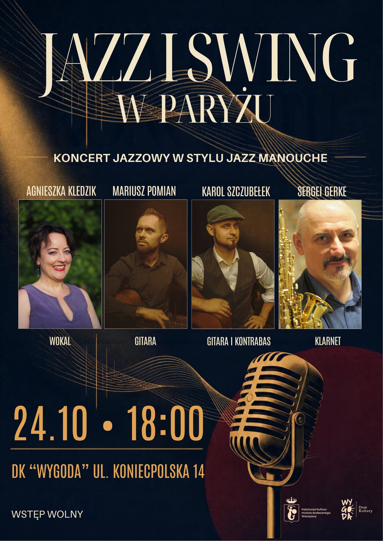 Jazz i Swing w Paryżu – koncert jazzowy w stylu jazz Manouche