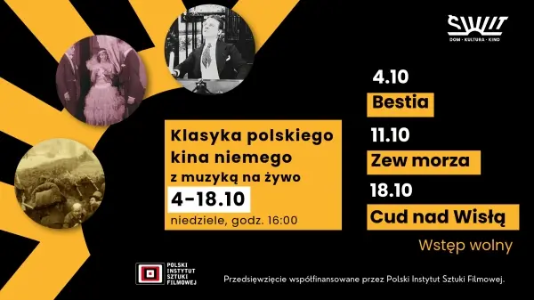 Klasyka polskiego kina niemego z muzyką na żywo – „Zew morza”