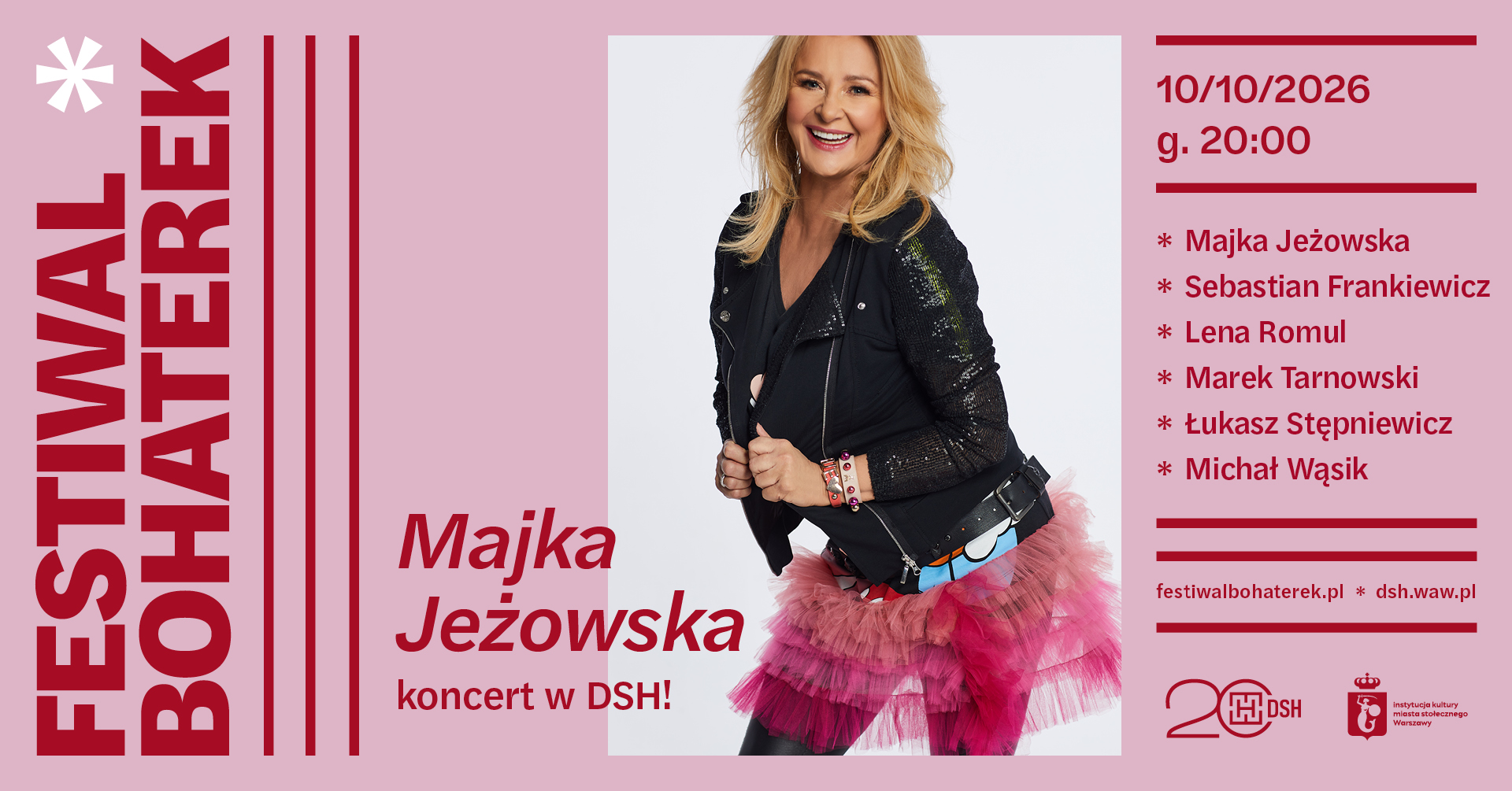 Koncert Majki Jeżowskiej w DSH