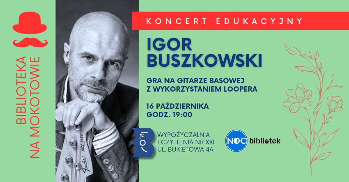 Koncert – Noc Bibliotek