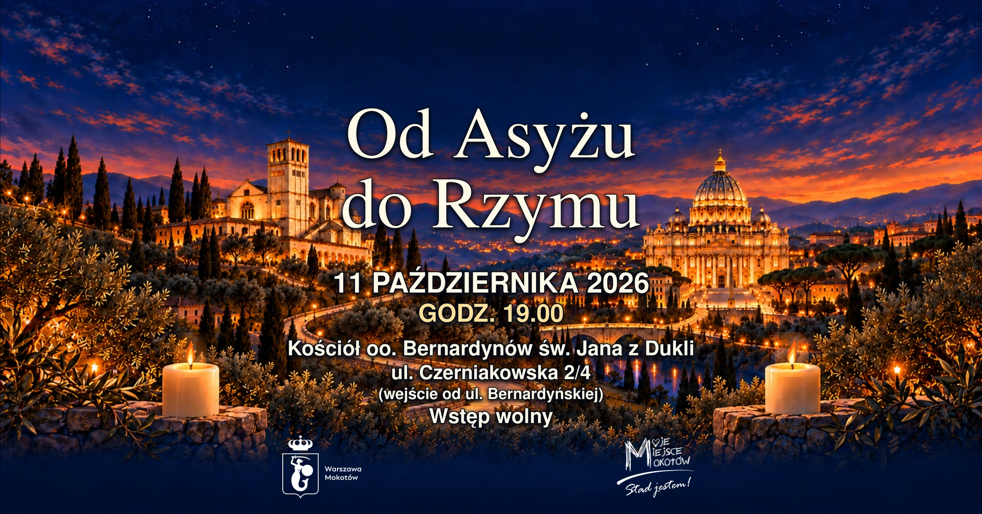 Koncert „Od Asyżu do Rzymu”