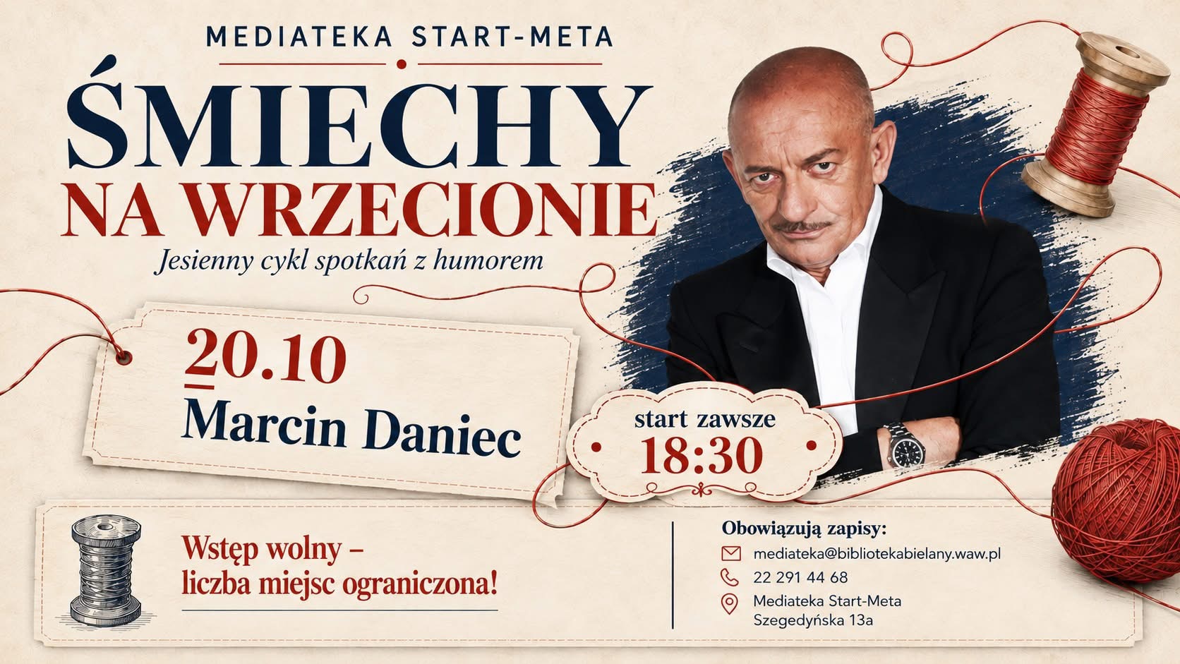 Krzysztof DANIEC – ŚMIECHY NA WRZECIONIE
