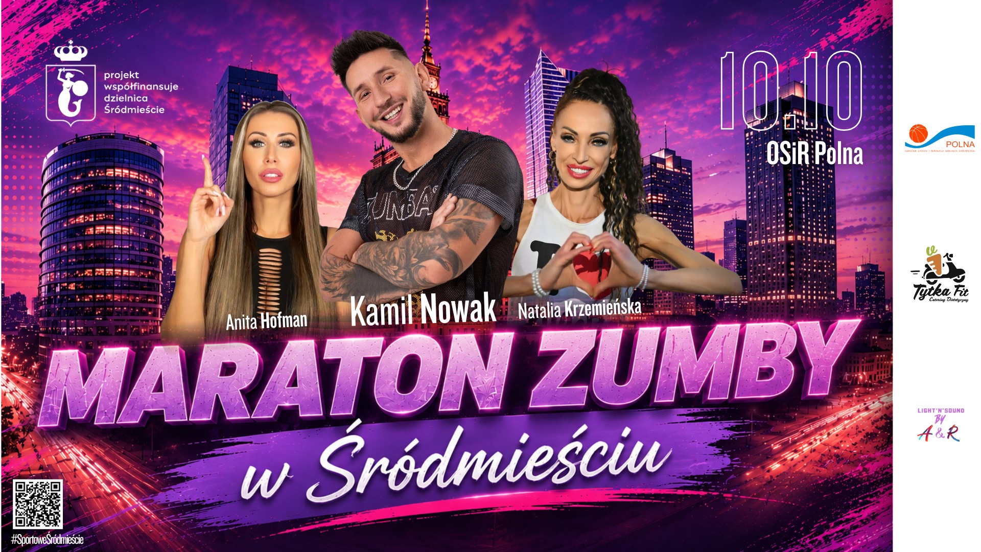Maraton Zumby w Śródmieściu