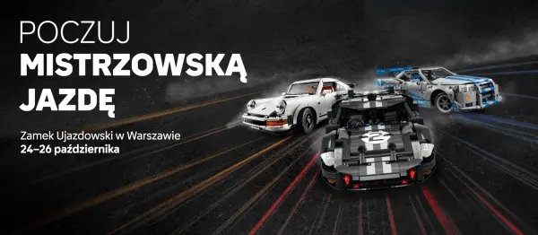 Motoryzacyjna wystawa LEGO®.
