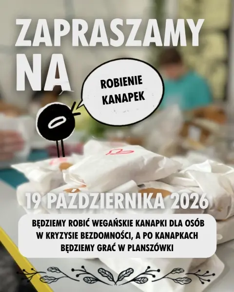POBIJANIE REKORDU W ROBIENIU WEGAŃSKICH KANAPEK DLA OSÓB W KRYZYSIE