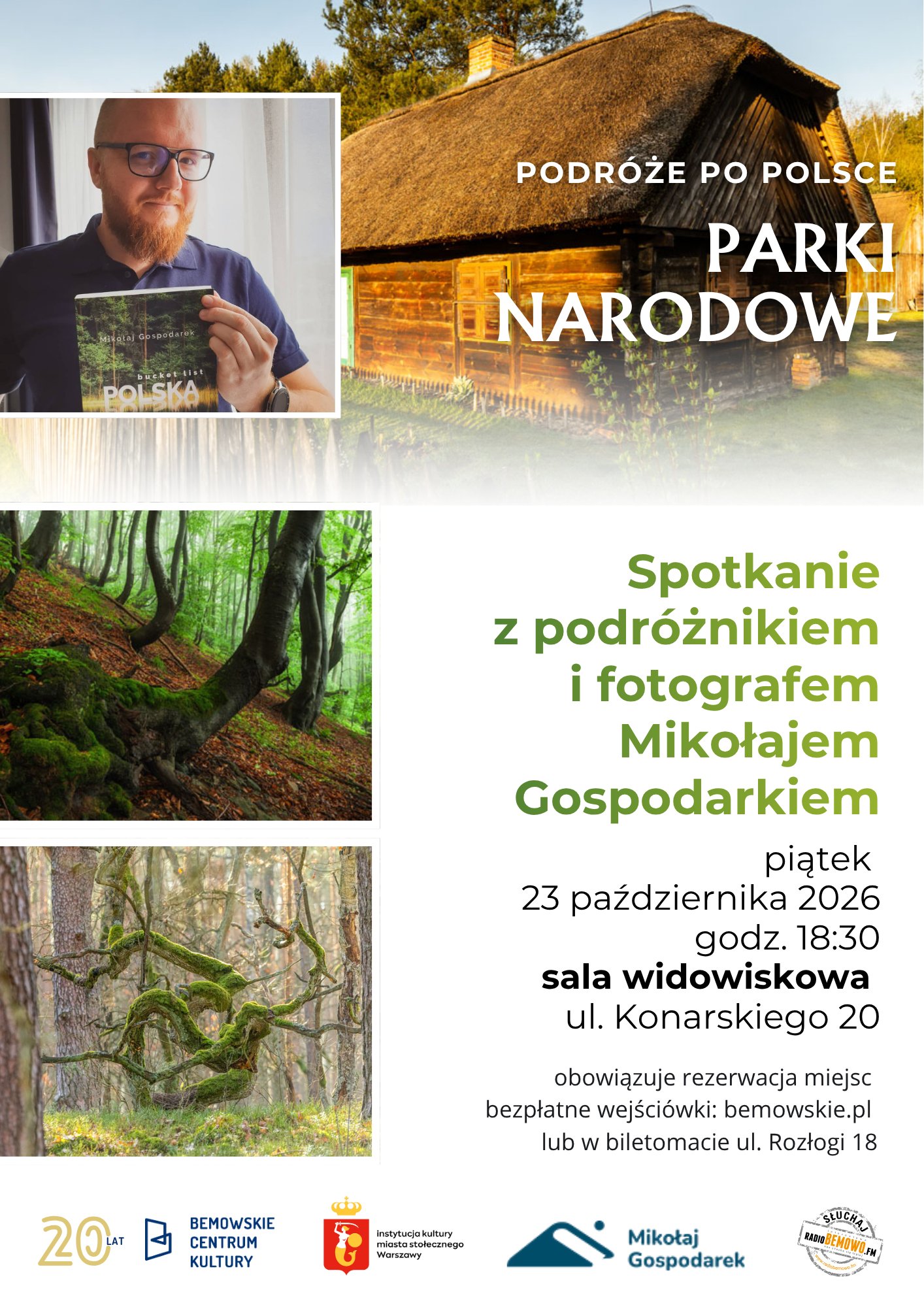 Podróże po Polsce – Parki Narodowe, Spotkanie z Mikołajem Gospodarkiem