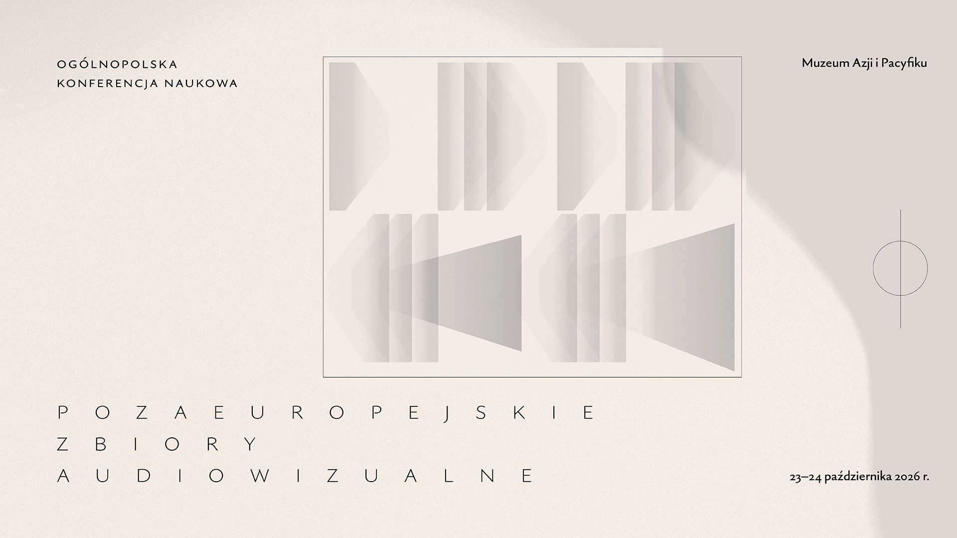 Pozaeuropejskie zbiory audiowizualne – ogólnopolska konferencja naukowa