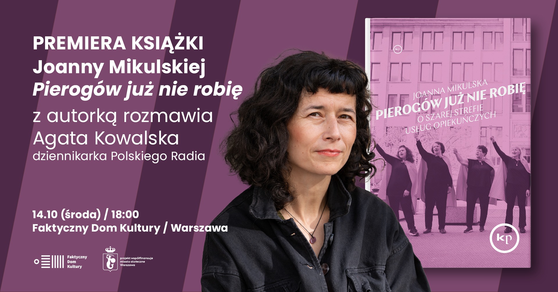 PREMIERA: „Pierogów już nie robię” Joanny Mikulskiej