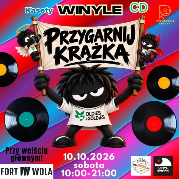Przygarnij Krążka! Winyle, CD, kasety