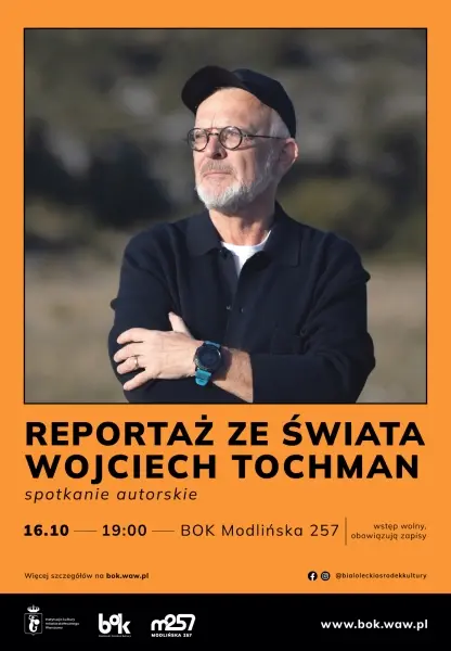 Reportaż ze świata – spotkanie autorskie z Wojciechem Tochmanem
