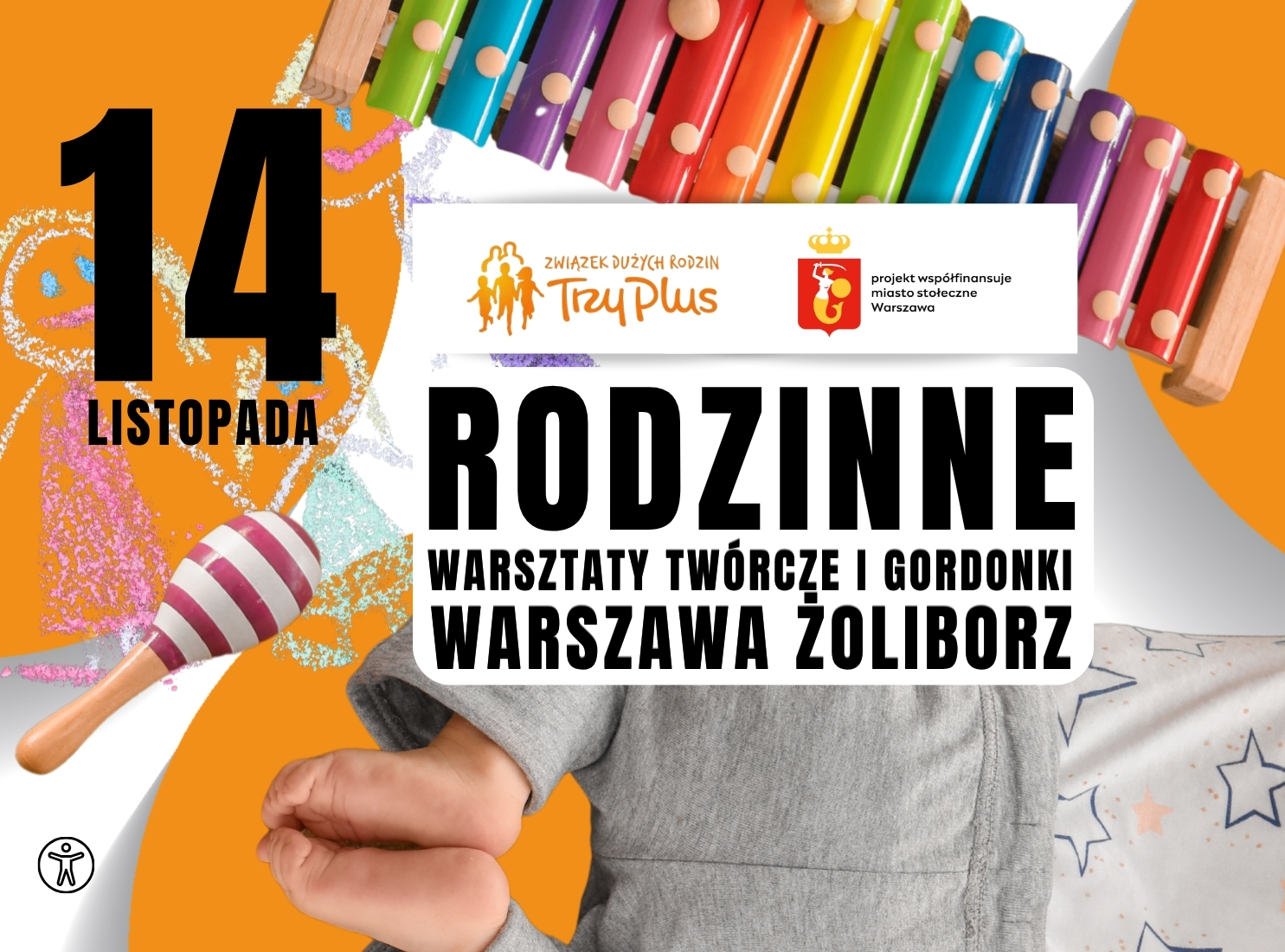 RODZINNE WARSZTATY TWÓRCZE I GORDONKI NA ŻOLIBORZU
