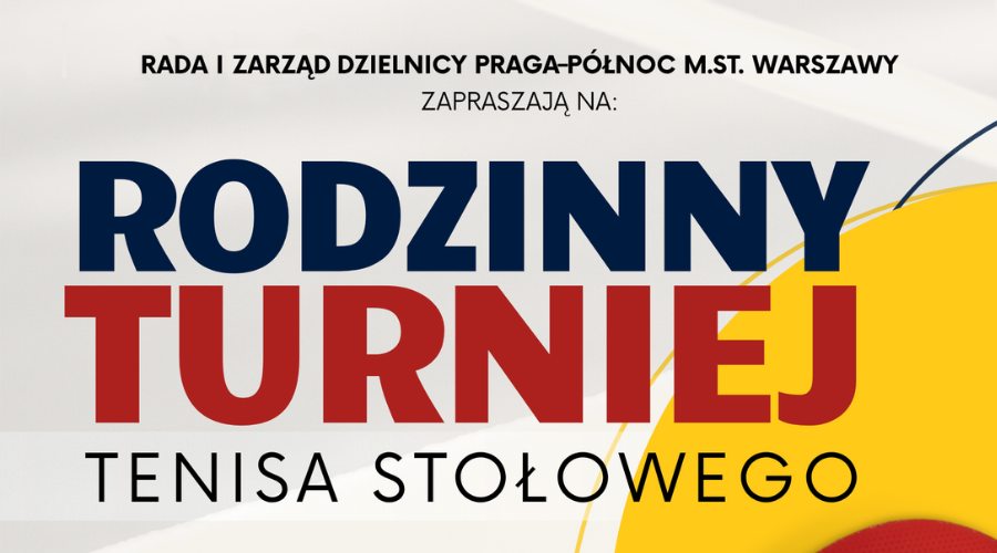 Rodzinny Turniej Tenisa Stołowego