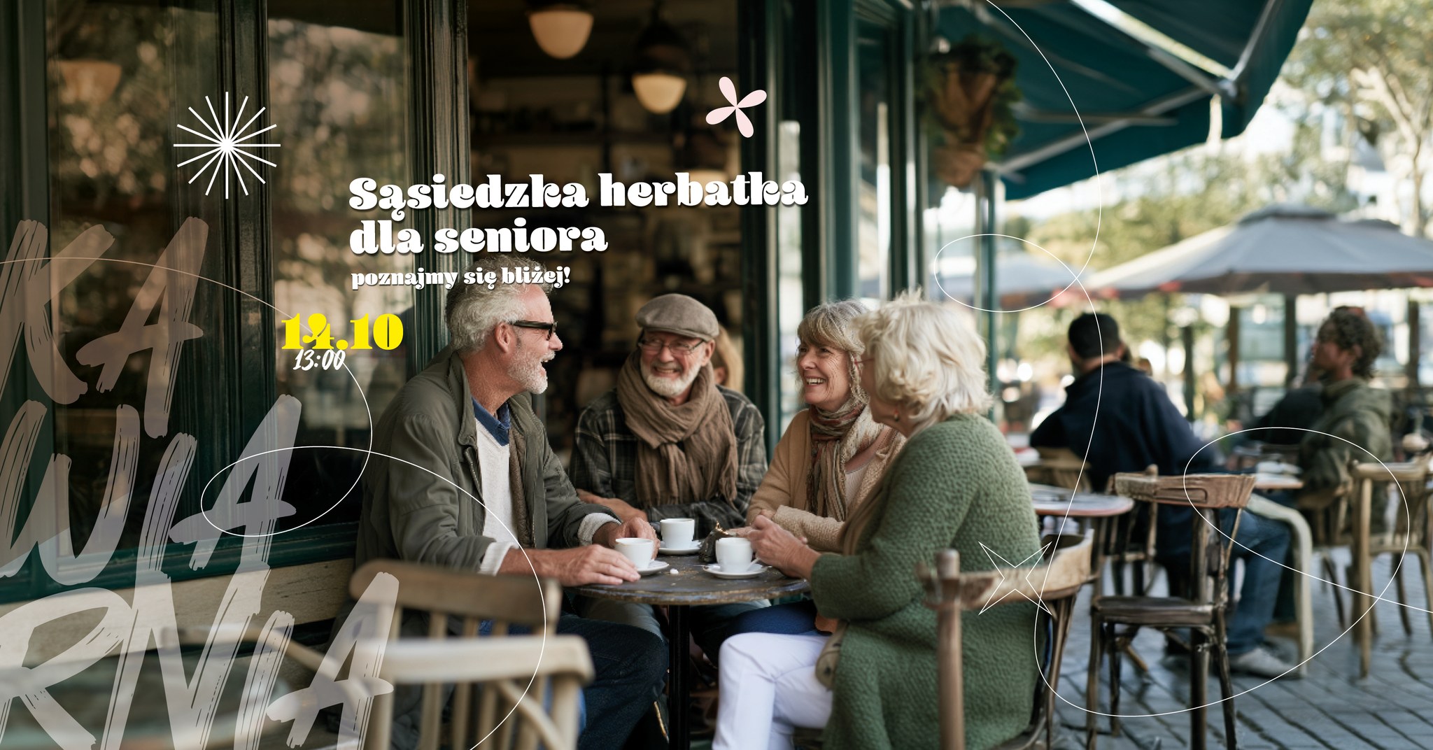 Sąsiedzka herbatka dla seniora – poznajmy się bliżej!