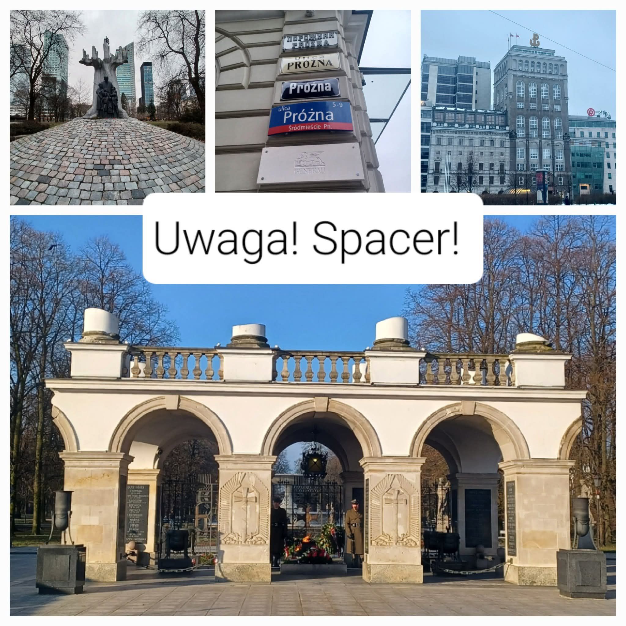 Spacer z przewodniczką: Trzy Place w Centrum Warszawy