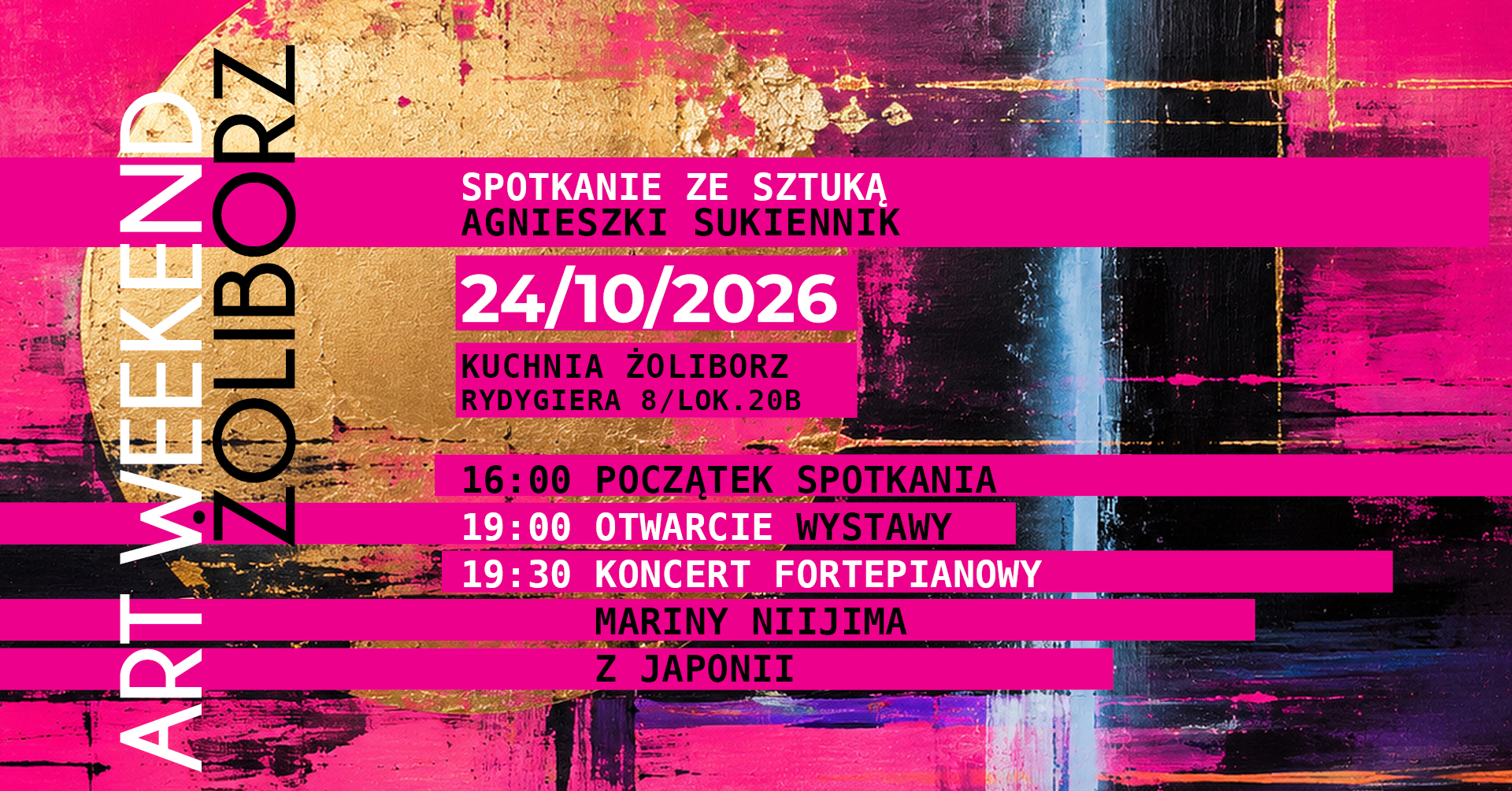 Spotkanie ze sztuka AGNIESZKI SUKIENNIK