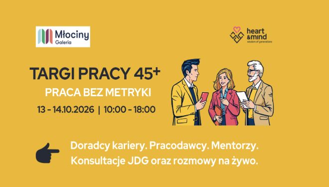 Targi Pracy 45+ „Kariera bez metryki”