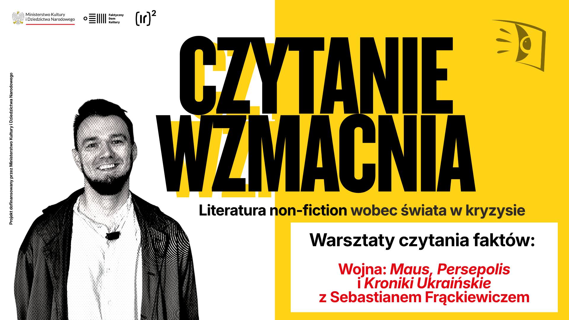 Warsztaty czytania faktów: Wojna: „Maus”, „Persepolis” i „Kroniki Ukraińskie”
