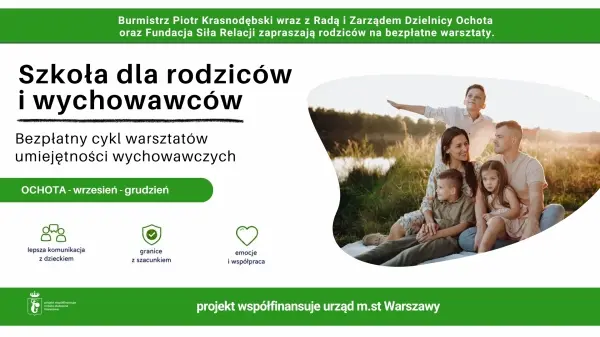 Warsztaty dla rodziców – Szkoła dla rodziców i wychowawców