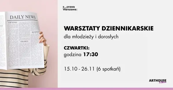 Warsztaty dziennikarskie – REPORTERZY Z KOŁOWEJ