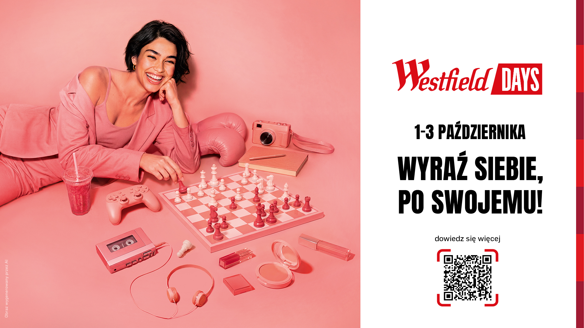 Wiele pasji, jedno miejsce. Ruszają Westfield Days w Westfield Mokotów!