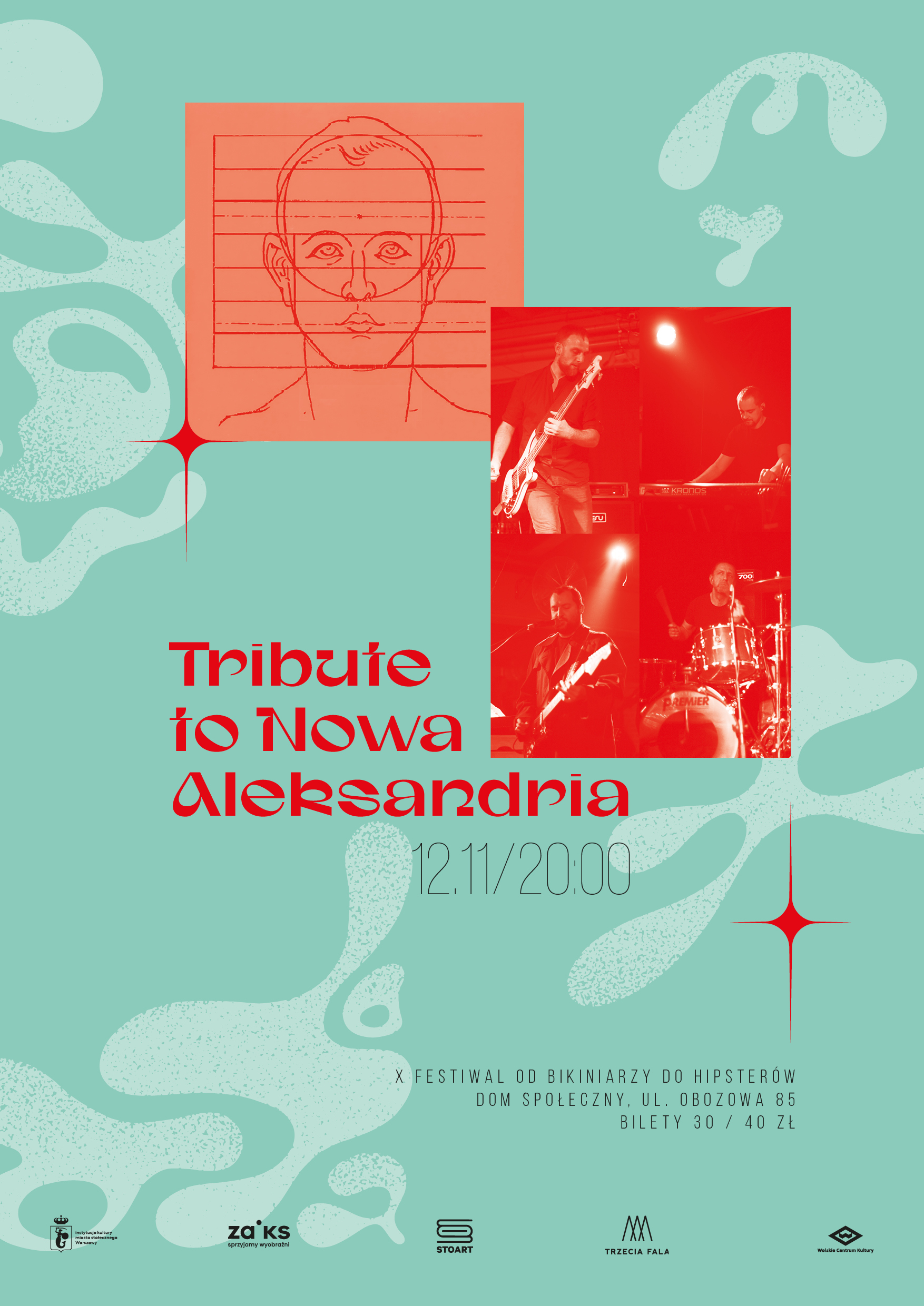X edycja Festiwalu Od Bikiniarzy do Hipsterów – koncert zespołu Tribute to Nowa Aleksandria