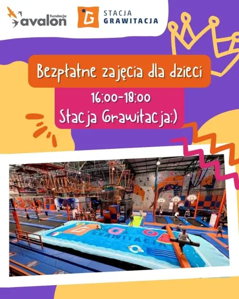 Zajęcia dla dzieci w Stacji Grawitacja!